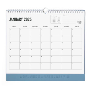 Letts Conscious 2025 Wall Calendar